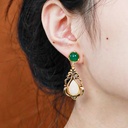 3pcs/set Christmas New Year Jewelry Gift Enamel Stud Earrings S925 Silver