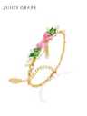 Ballet Girl Beauty Enamel Pendant Necklace
