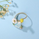 Cherry Blossom Butterfly Jewelry Hand Painted Enamel Stud Earrings