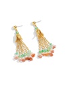 Inlaid Zircon Irregularity Vintage Retro Stud Earrings