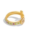 Cross Enamel Adjustable Ring Handmade Jewelry Gift2