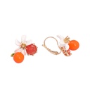 Enamel Yellow Bud Finger Ring Sweet Princess European Style Jewelry