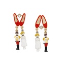 Eiffel Tower Lovers Balloon Enamel Necklace
