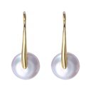 Canary Birdcage Asymmetrical Enamel Earrings