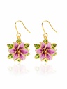 Square Gemstone Earrings
