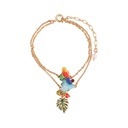 Big Eyes Spider Enamel Bangle Bracelet