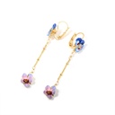 Lucky Heart Enamel Stud Earrings