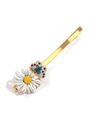 Heart And Crystal Gold Plated Clavicle Necklace