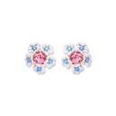 Starfish Shell Zircon Pearl Enamel Bracelet Set
