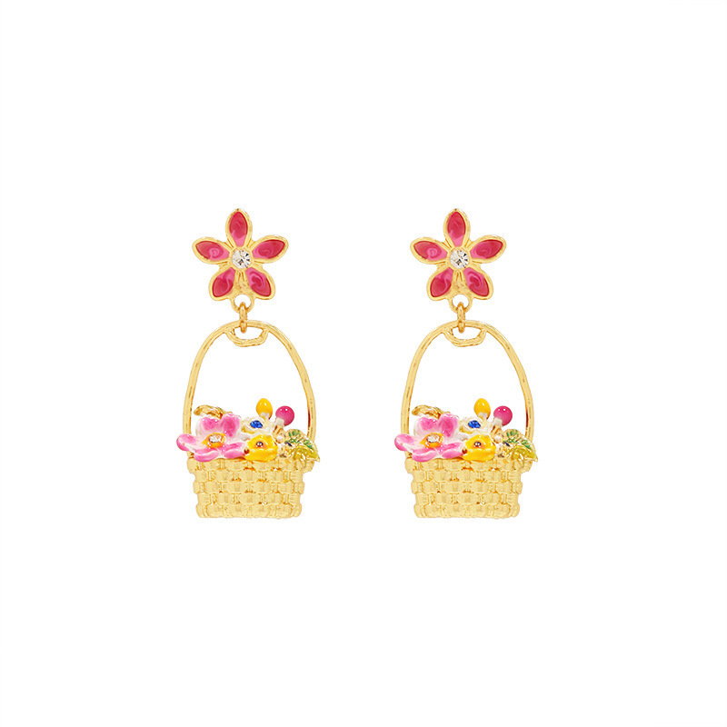 Cat Cute Yellow Kitty Kitten And Butterfly Enamel Adjustable Ring