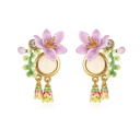 Colorful Butterfly Enamel Adjustable Ring Jewelry Gift