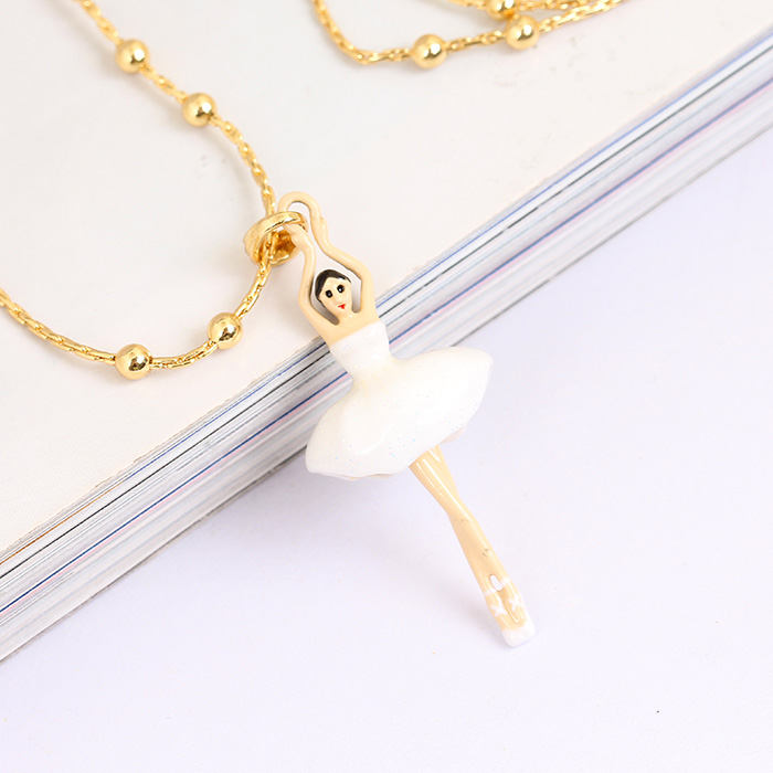 Robin And Flower Asymmetrical  Enamel Stud Earrings