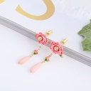 Owl And Heart Enamel Thin Bracelet