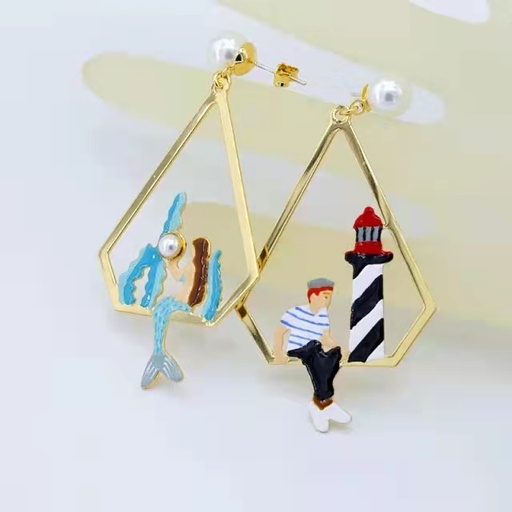 Yellow Cat Kitty kitten With Fish Bone Enamel Necklace Key Pendant With Chains