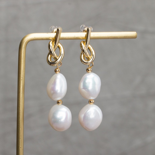 Freshwater Baroque Pearl Bridesmaid Gift Earrings