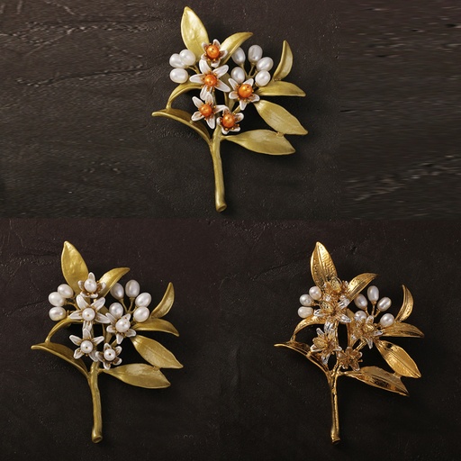 Fruit Strawberry And White Flower Enamel Charm Bracelet Jewelry Gift