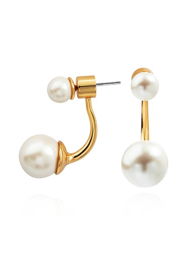 Freshwater Pearl Stud Dangle Earrings Jewelry Gift