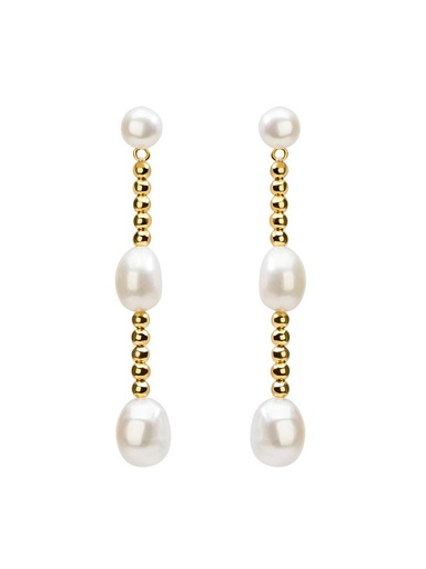 Baroque Freshwater Pearl Dangle Earrings Jewelry Gift