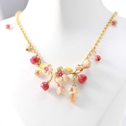 [22092480] White Pink Cute Kitty Cat Kitten Enamel Key Pendant Necklace Jewelry Gift