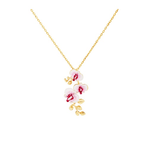 Yellow Sunflower And Bee Pearl Enamel Pendant Necklace Jewelry Gift