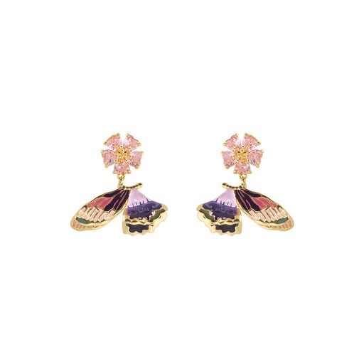 Crown With Crystal Stud Earrings S925 Sterling Silver Jewelry Christmas Gift Good Quality