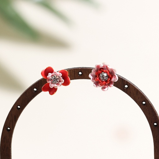 Drop Shape Stone Retro Vintage Dangle Earrings