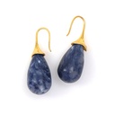 Stone Vintage Retro Hook Earrings