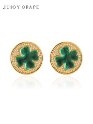 [23042752] Cute Bunny Rabbit And Flower Enamel Adjustable Ring