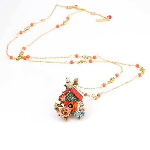 Kangaroo Pendant Enamel Necklace