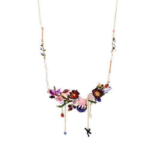 Medusa And Stone Pendant Necklace