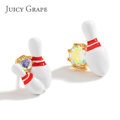 Deer Elk With Crown Enamel Adjustable Ring
