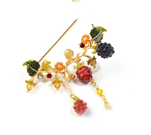 Inlaid Zircon Stud Earrings Golden Silver 18K Gold Plated Copper