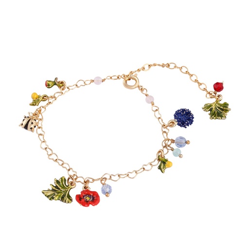Red Butterfly Necklace Jewelry Electroplating Copper Plating Enamel Glaze Necklace Choker