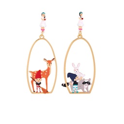 [19050923] Small Swallow Crystal Jewelry Gold Plated Jewelry Enamel Bracelet