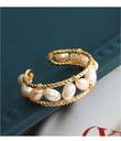 Baroque Freshwater Pearl Adjustable Ring