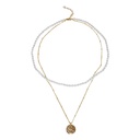 Freshwater Pearl With 14K Gold Plated Chain Necklace