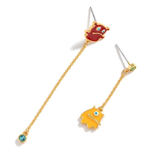 Freshwater Pearl Smile 14K Gold Plated Collarbone Necklace